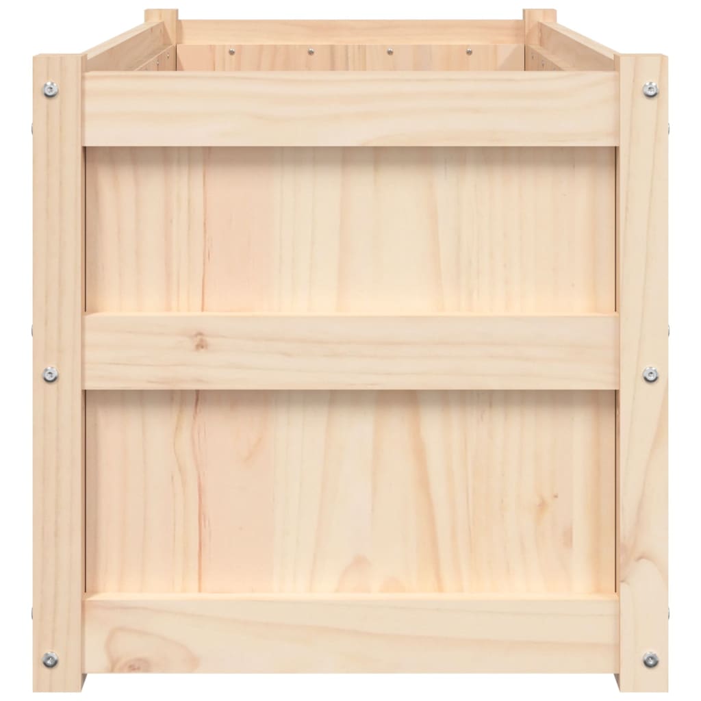 plantekasse 90x50x50 cm massivt fyrretræ