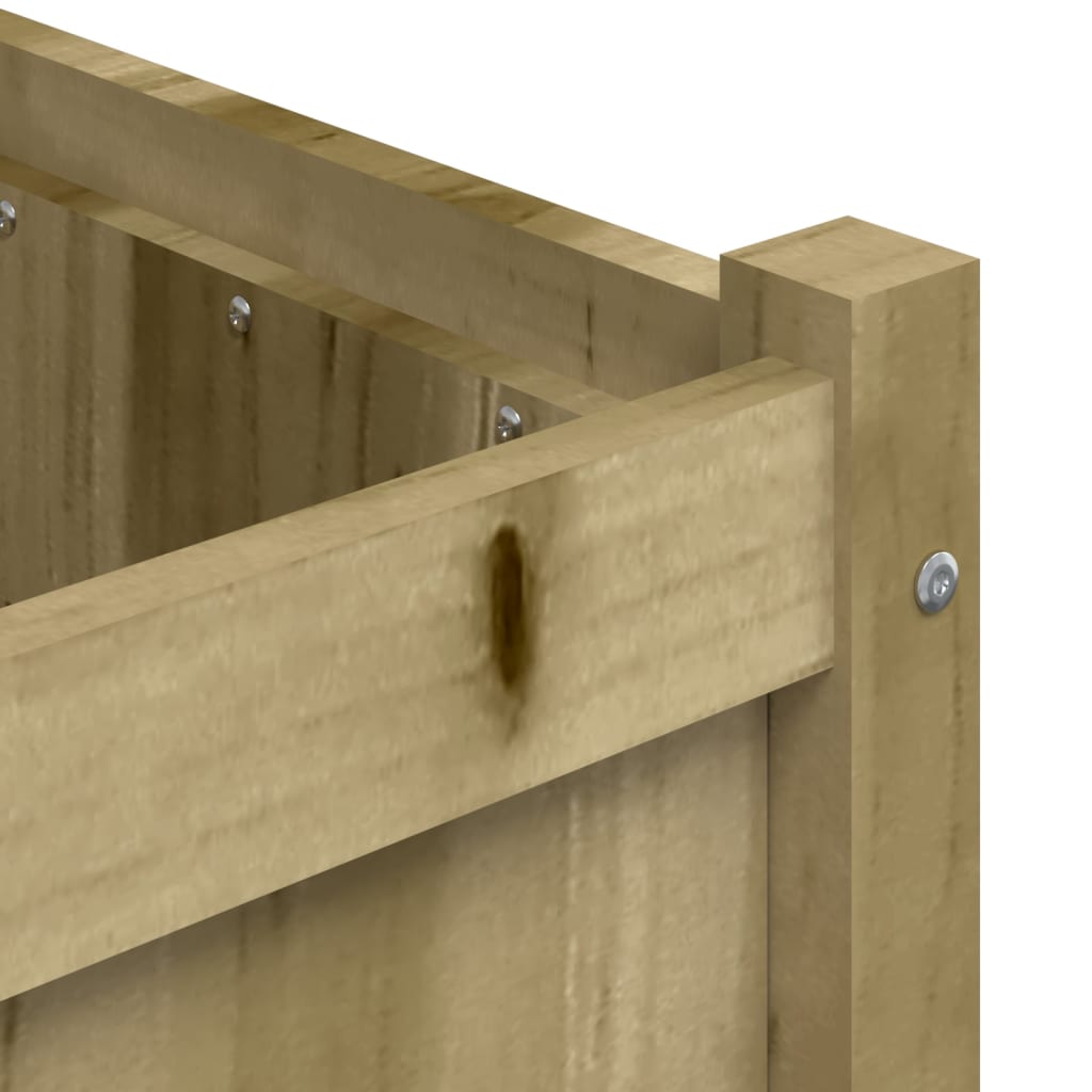 plantekasse 90x50x70 cm imprægneret fyrretræ