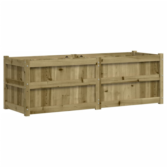 plantekasse 150x50x50 cm imprægneret fyrretræ