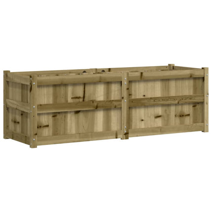 plantekasse 150x50x50 cm imprægneret fyrretræ