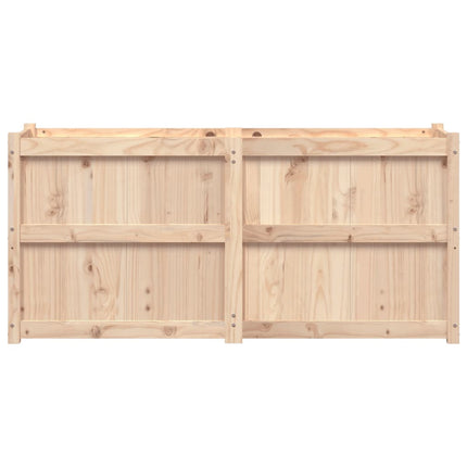 plantekasse 150x50x70 cm massivt fyrretræ