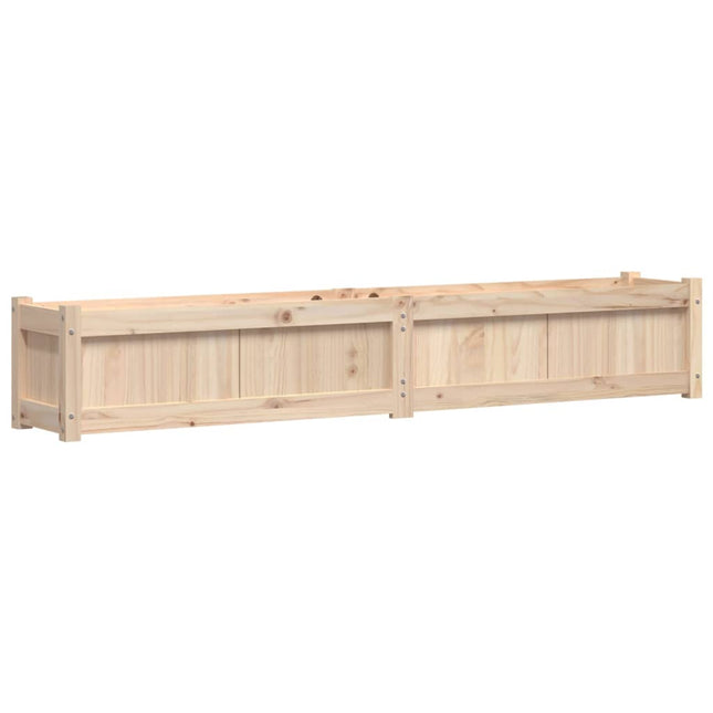 plantekasse 180x31x31 cm massivt fyrretræ