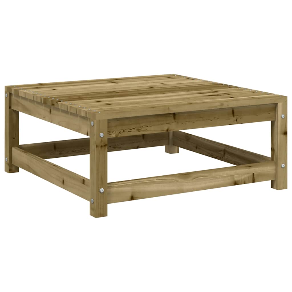 haveskammel 70x70x30 cm imprægneret fyrretræ