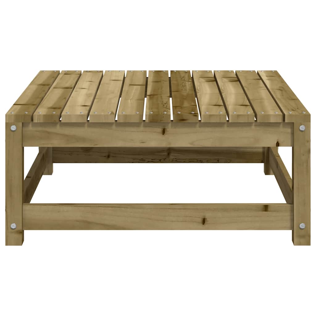 haveskammel 70x70x30 cm imprægneret fyrretræ