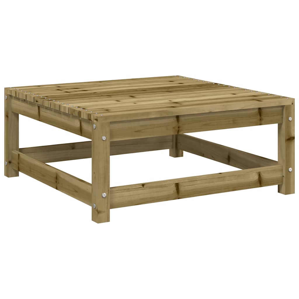 haveskammel 70x70x30 cm imprægneret fyrretræ