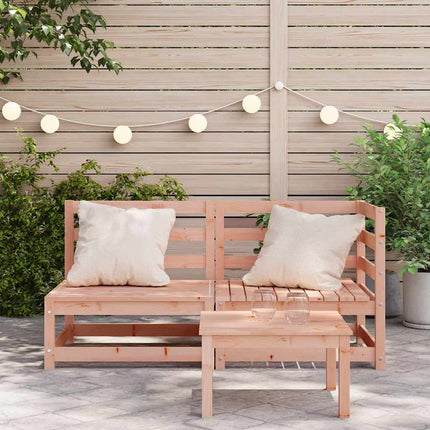 2-personers havesofa massivt douglasgran