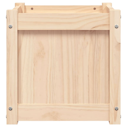 plantekasse 40x40x40 cm massivt fyrretræ