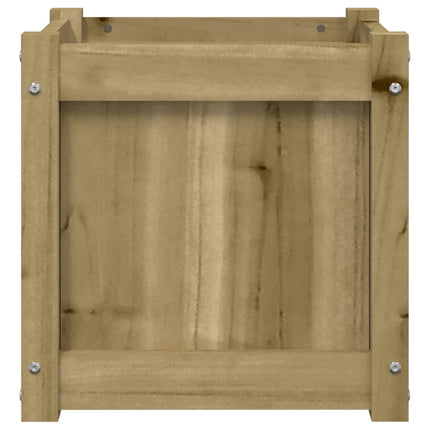 plantekasse 40x40x40 cm imprægneret fyrretræ