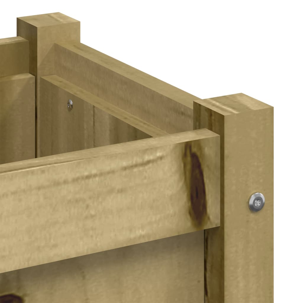 plantekasse 60x31x31 cm imprægneret fyrretræ