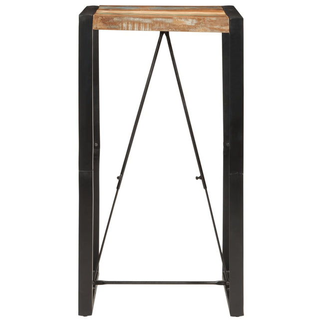 barbord 60x55x110 cm massivt genbrugstræ