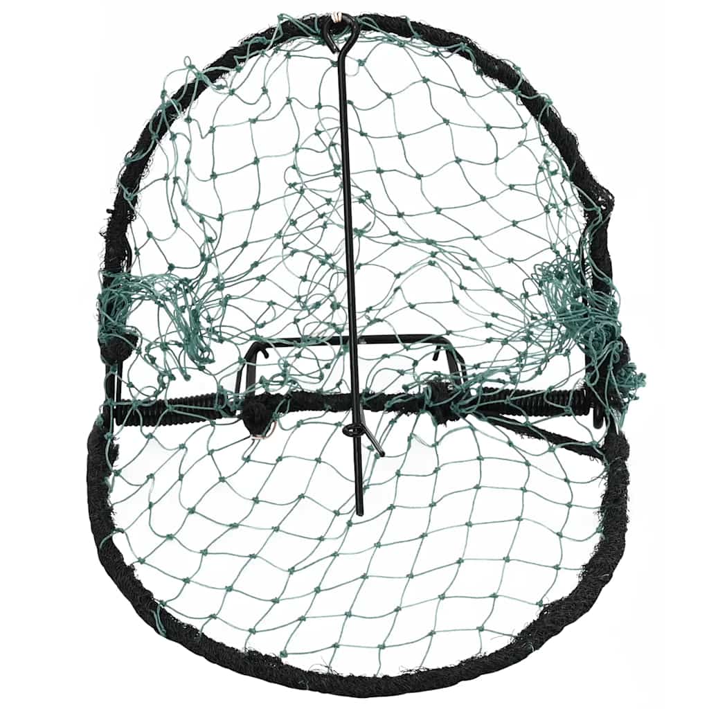fuglenet 20 cm stål grøn