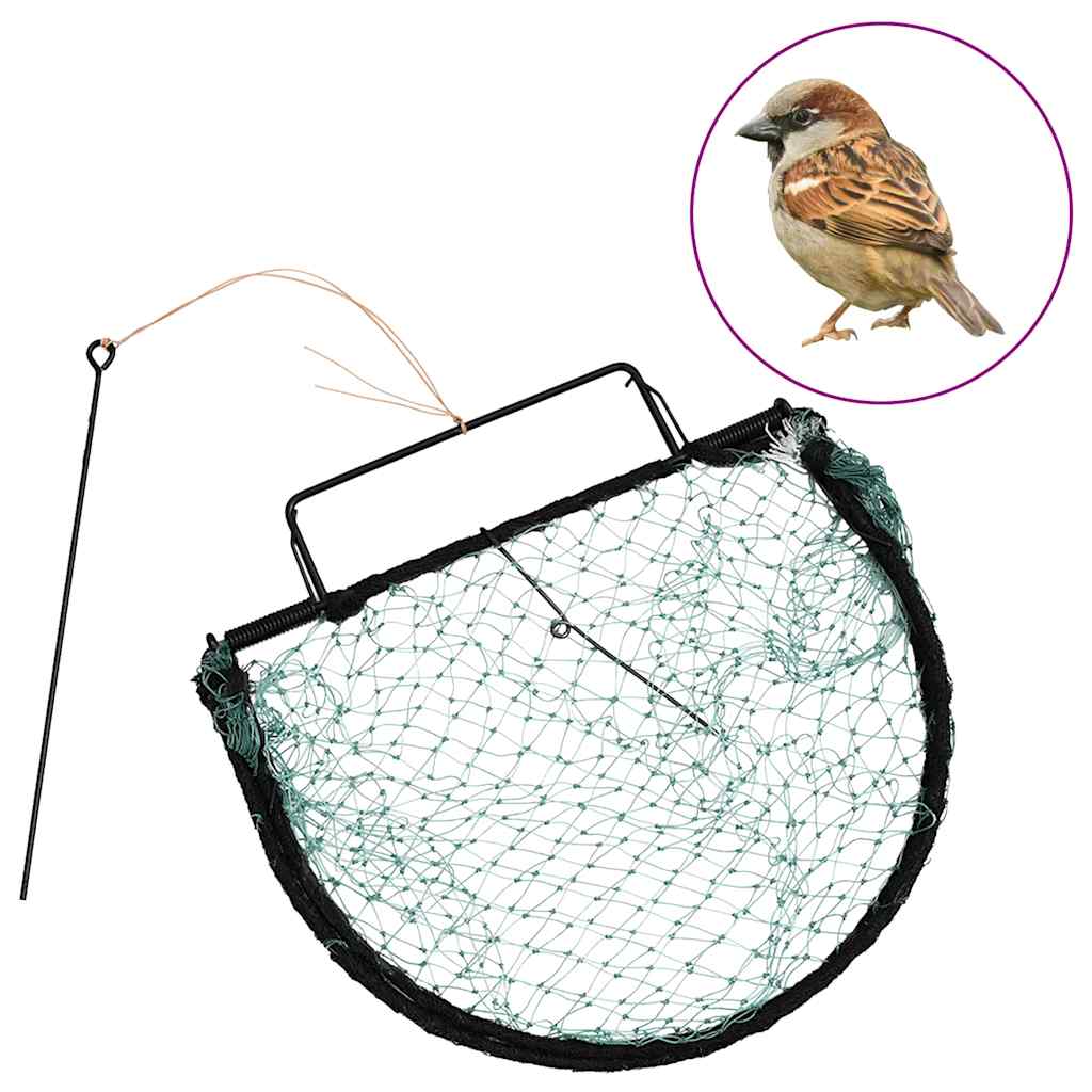 Fuglenet 30 Cm Stål Grøn - Vidaxl