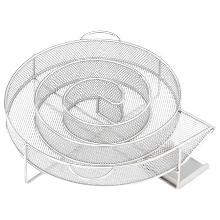 koldrøgsgenerator rund 19,5 cm rustfrit stål