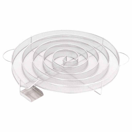koldrøgsgenerator 33,5 cm rund rustfrit stål