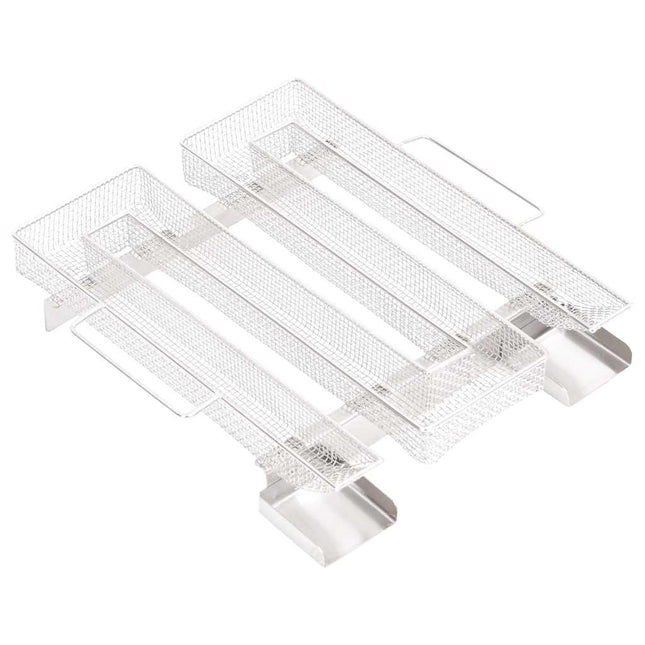 koldrøgsgenerator 22,5 cm fire sider rustfrit stål