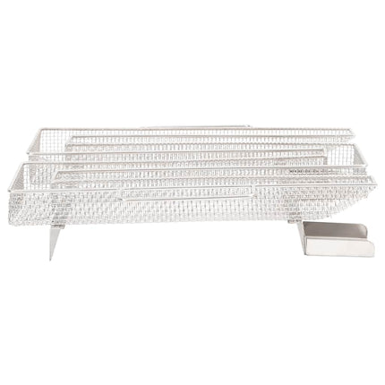 koldrøgsgenerator 22,5 cm fire sider rustfrit stål
