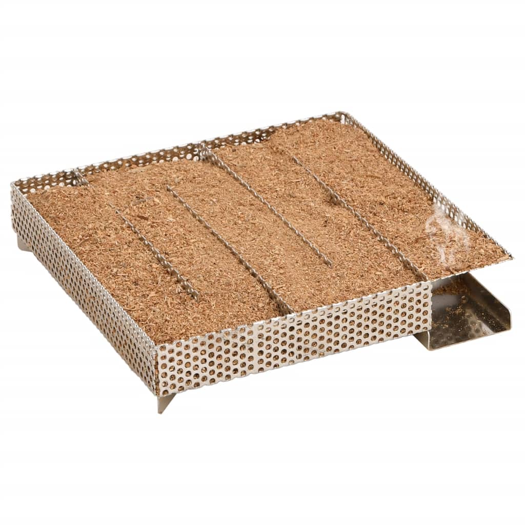 koldrøgsgenerator 21 cm med 5 rum rustfrit stål