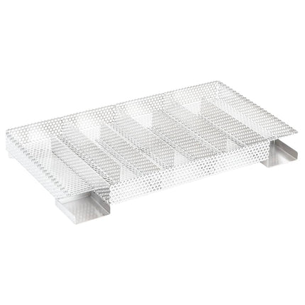 koldrøgsgenerator 35 cm med 8 rum rustfrit stål