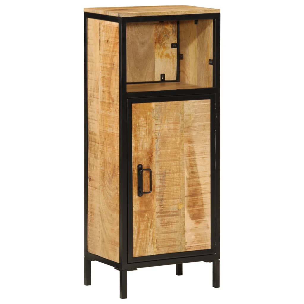 badevrelsesskab 40x27x90 cm massivt mangotr og jern