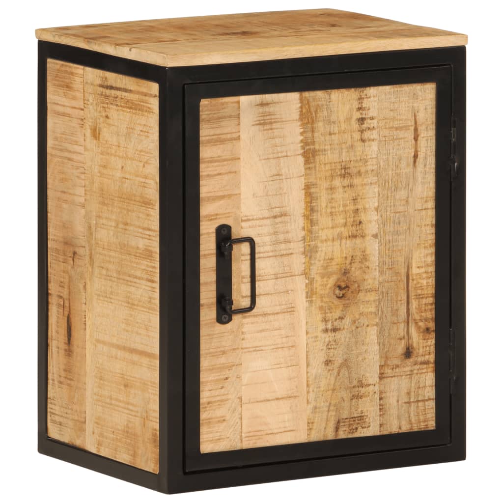badevrelsesskab 40x30x50 cm massivt mangotr og jern