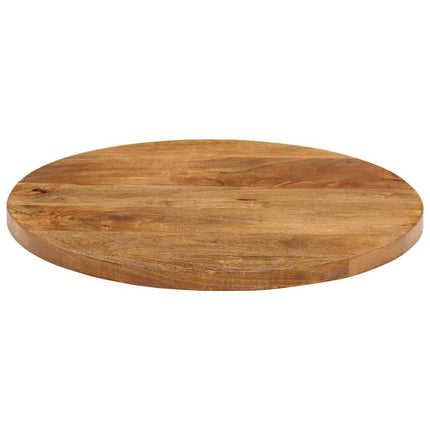 bordplade Ø40x2,5 cm rund massivt mangotræ