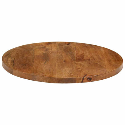 bordplade Ø60x2,5 cm rund massivt mangotræ
