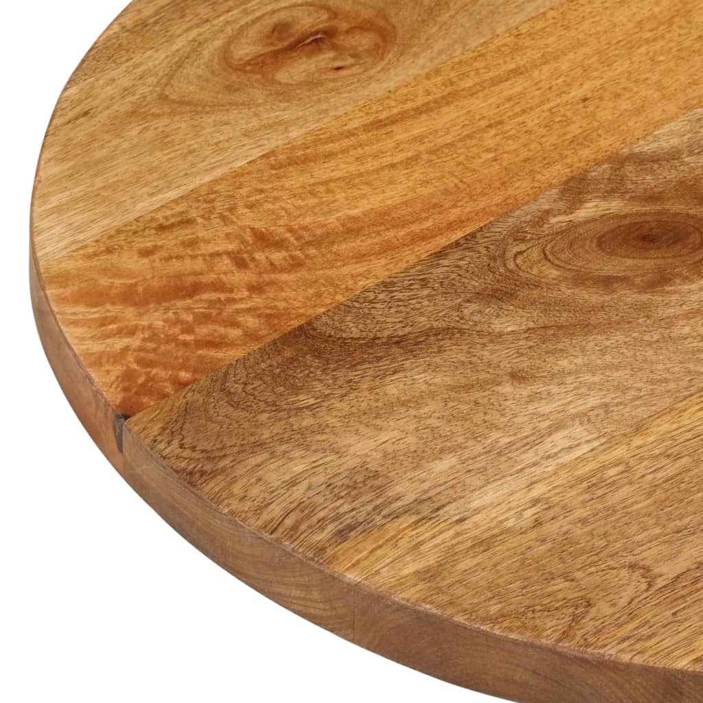 bordplade 120x60x2,5 cm oval massivt mangotræ