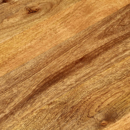bordplade 120x50x3,8 cm oval massivt mangotræ