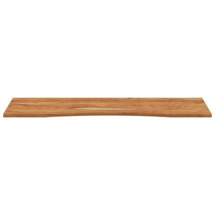 skrivebordsplade 140x50x2,5 cm rektangulær massivt akacietræ