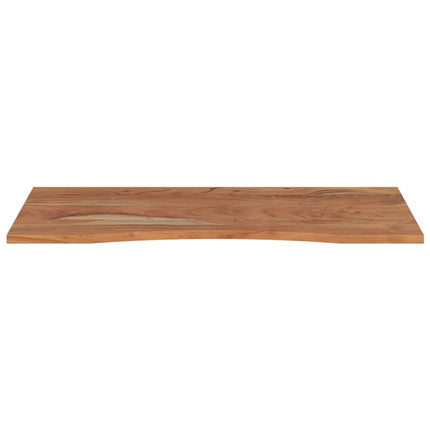 skrivebordsplade 110x50x2,5 cm rektangulær massivt akacietræ