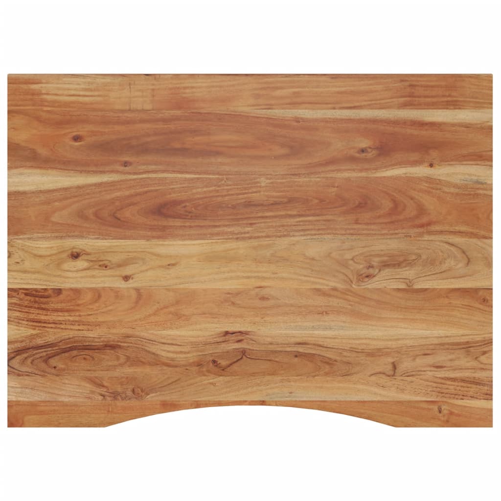 skrivebordsplade 110x80x2,5 cm rektangulær massivt akacietræ