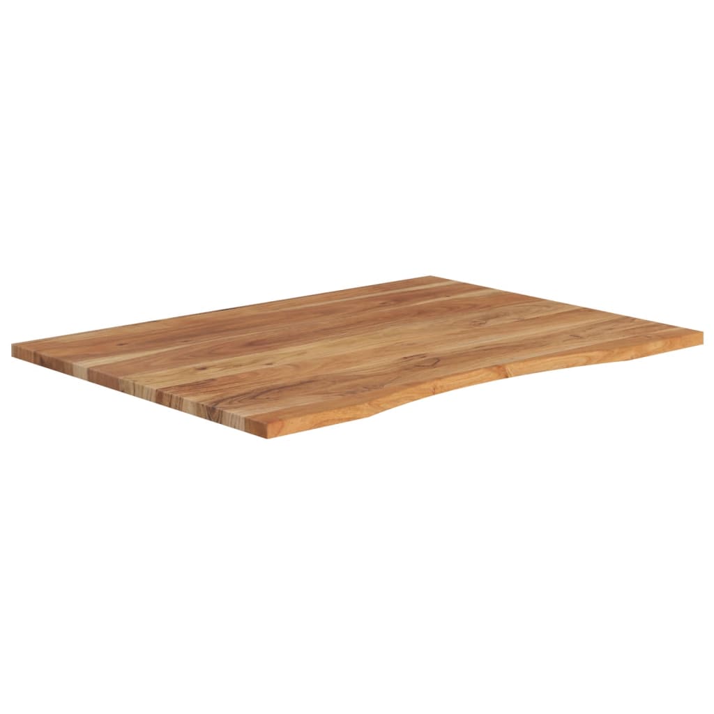 skrivebordsplade 110x80x2,5 cm rektangulær massivt akacietræ