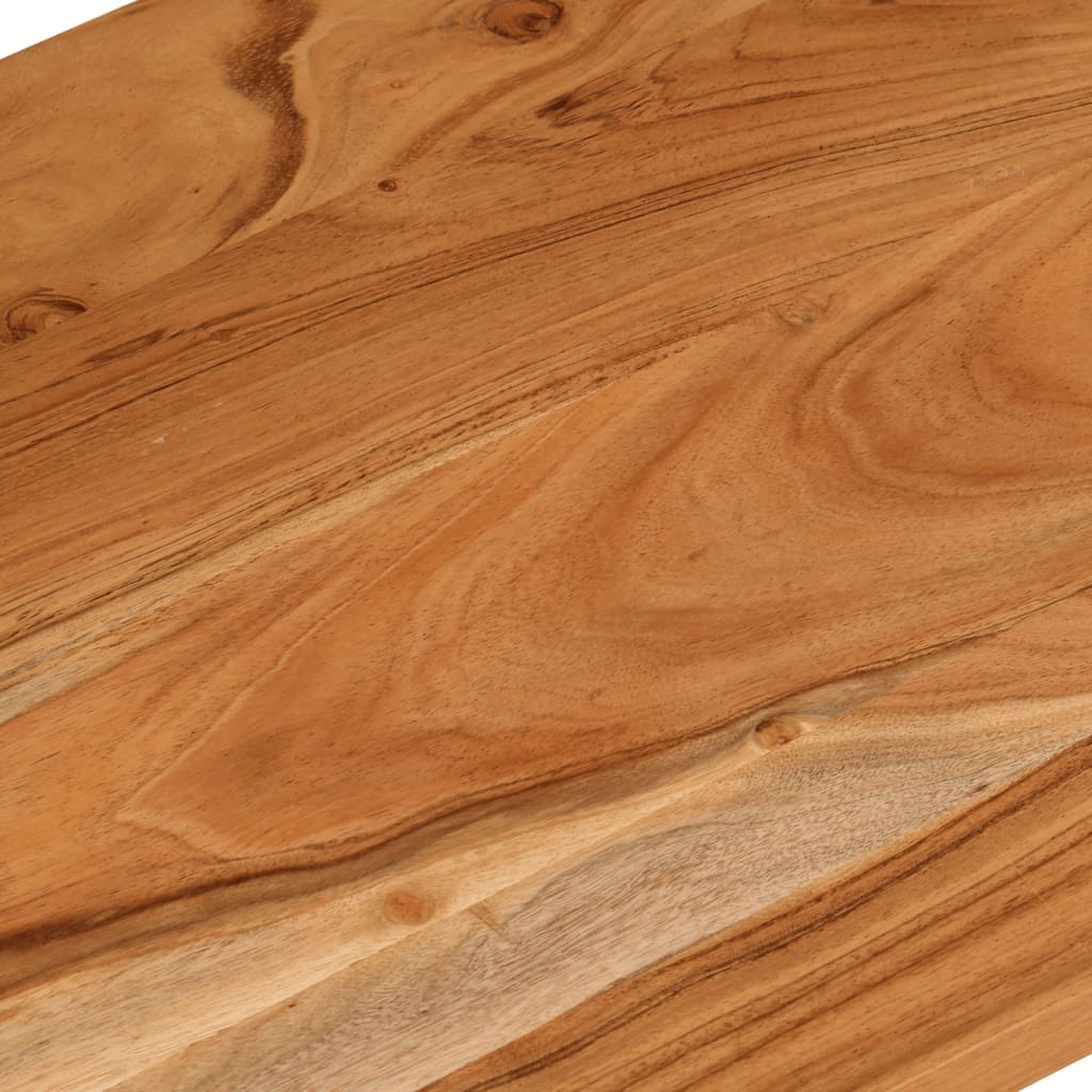 skrivebordsplade 110x80x2,5 cm rektangulær massivt akacietræ