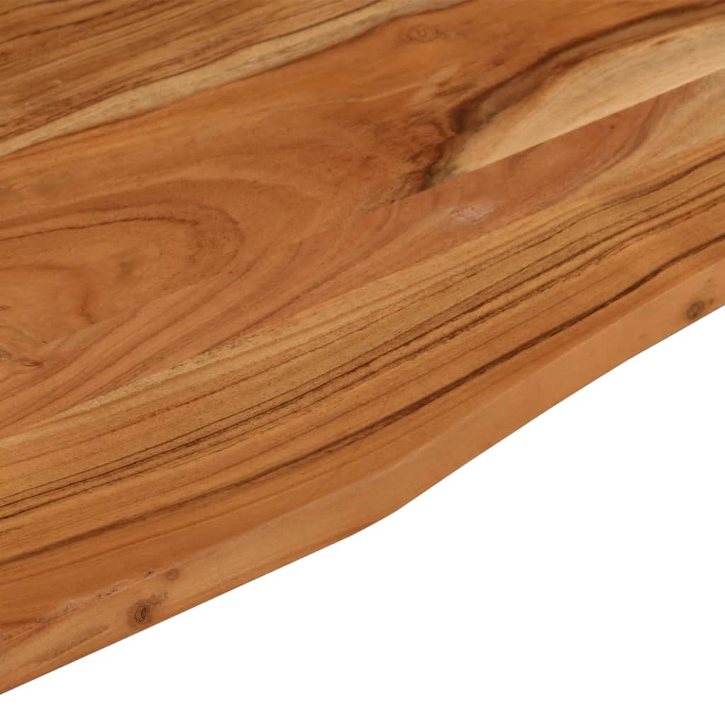 skrivebordsplade 110x80x2,5 cm rektangulær massivt akacietræ