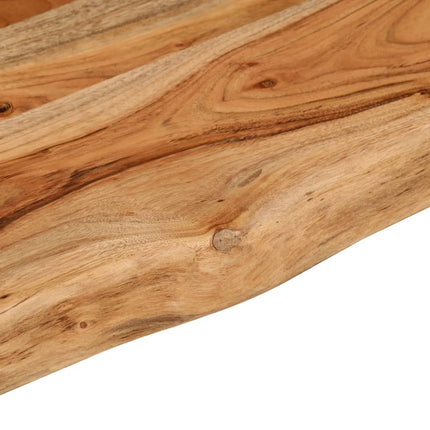 bordplade 180x40x2,5 cm rektangulær massivt akacietræ
