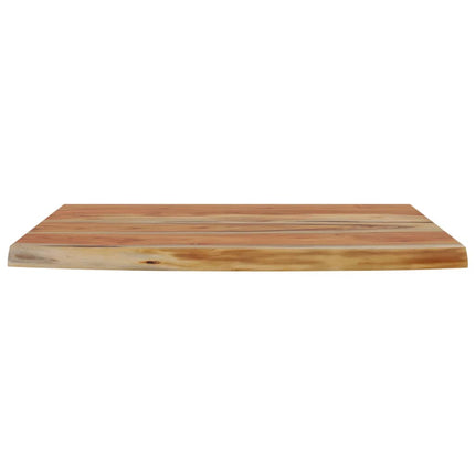 væghylde 60x40x3,8 cm rektangulær massivt akacietræ