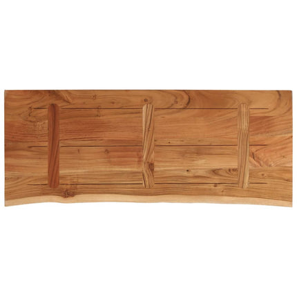 bordplade 100x40x3,8 cm rektangulær massivt akacietræ