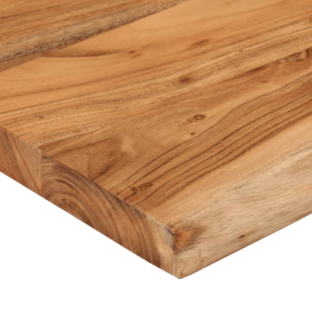 bordplade 100x40x3,8 cm rektangulær massivt akacietræ