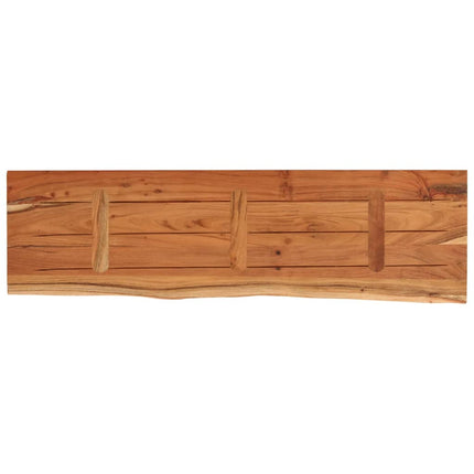 bordplade 120x40x3,8 cm rektangulær massivt akacietræ