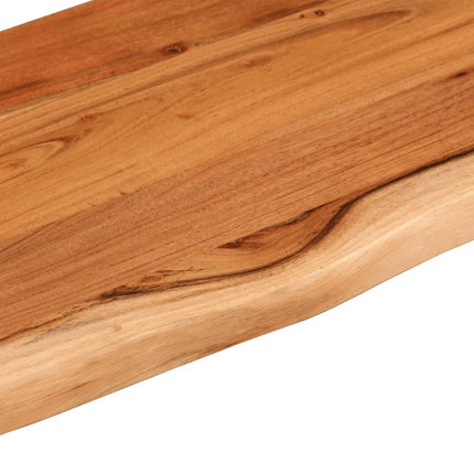 bordplade 120x40x3,8 cm rektangulær massivt akacietræ