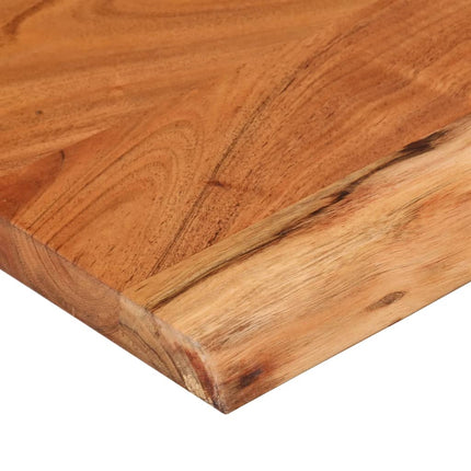 bordplade 120x40x3,8 cm rektangulær massivt akacietræ