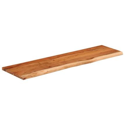bordplade 140x40x3,8 cm rektangulær massivt akacietræ