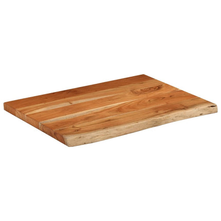 bordplade til badeværelse 70x60x3,8 cm rektangulær akacietræ