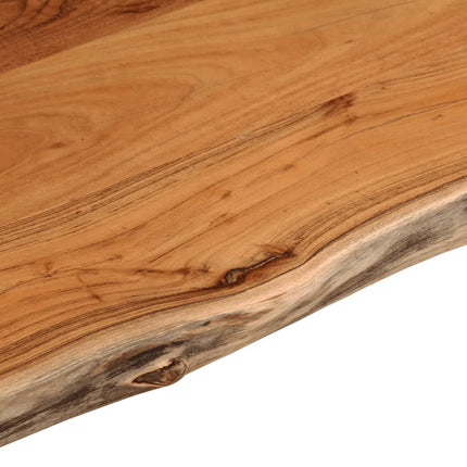 bordplade til badeværelse 110x60x3,8 cm rektangulær akacietræ