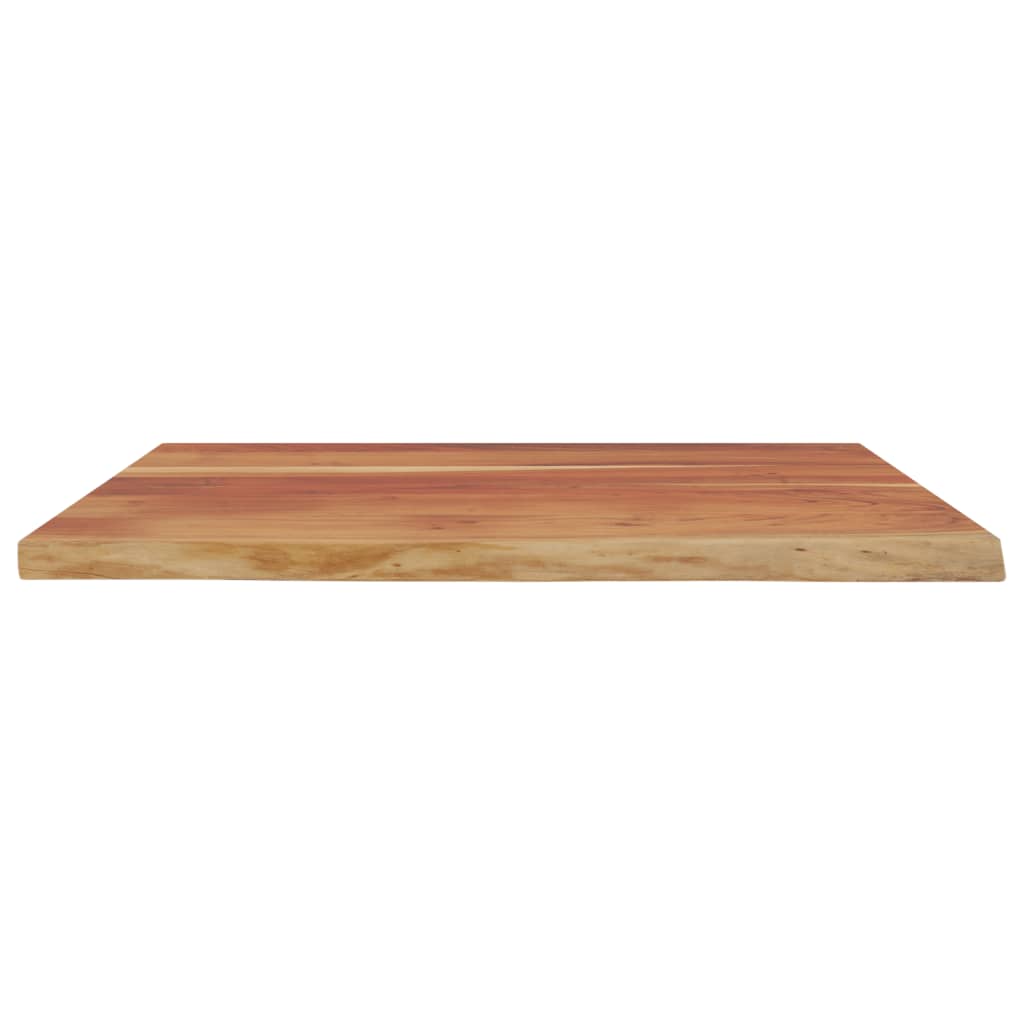 skrivebordsplade 90x80x3,8 cm rektangulær massivt akacietræ