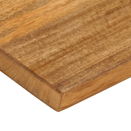 bordplade 60x20x2,5 cm naturlig kant massivt mangotræ