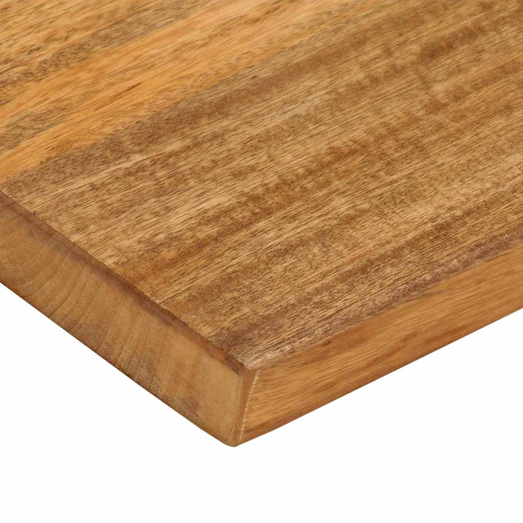 bordplade 50x40x2,5 cm naturlig kant massivt mangotræ