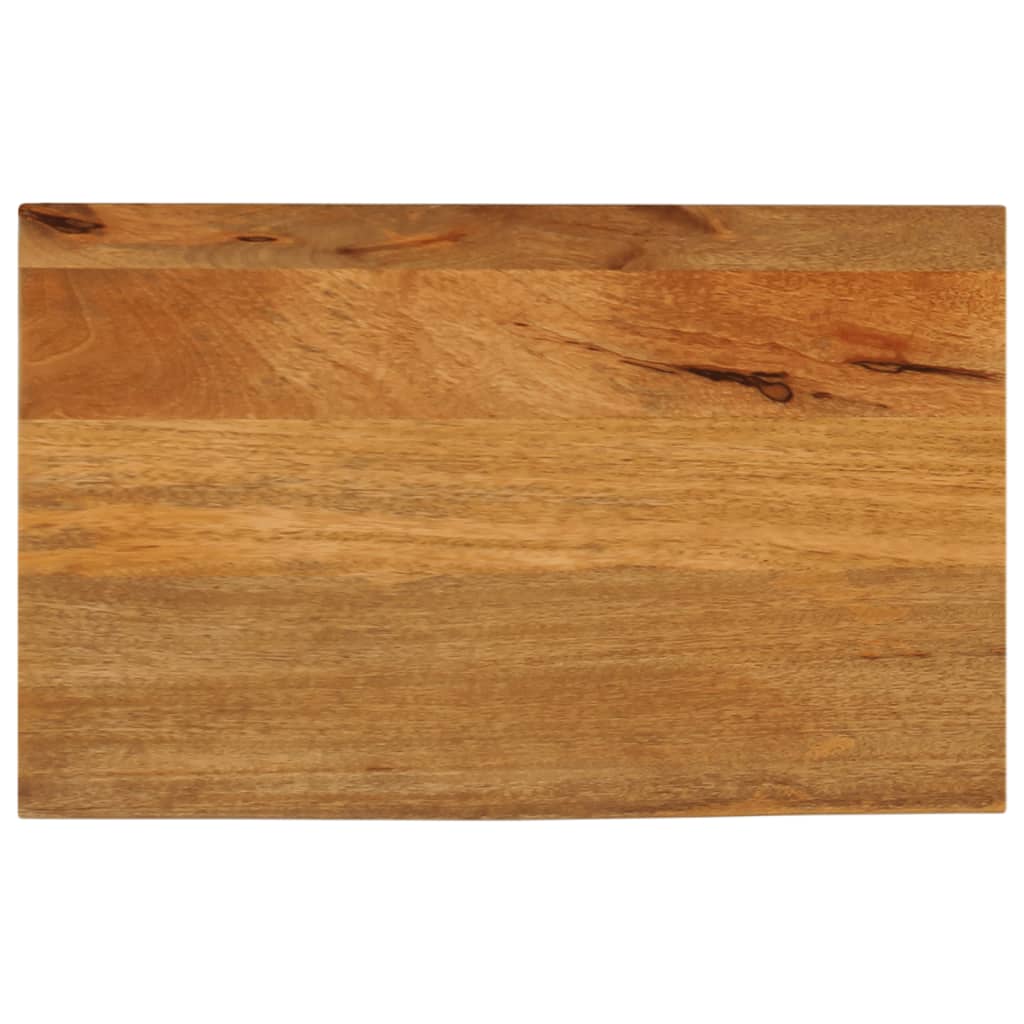 vidaXL bordplade 60x40x2,5 cm naturlig kant massivt mangotræ