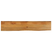 bordplade 180x40x3,8 cm naturlig kant massivt mangotræ