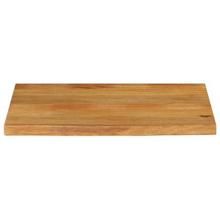 bordplade 70x60x3,8 cm naturlig kant massivt mangotræ